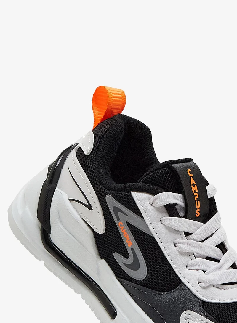 CAMPUS Blk/Wht Men's Low-Top Sneakers - Lightweight, Minimalist Designed for Style for Men | Best Price UAE